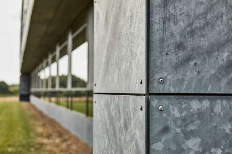 Unermüdliche Fassadenverkleidung mit DS Format, Langelandsvej 6, 8940 Randers